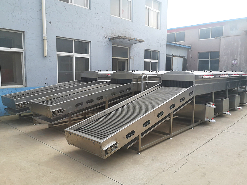 滚杠高压喷淋清洗机